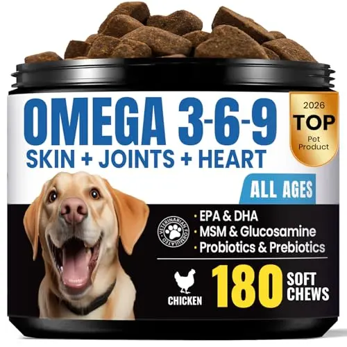 Best Omega 3 For Dogs With Itchy Skin - 2026 Reviews - Veggie Pet Food