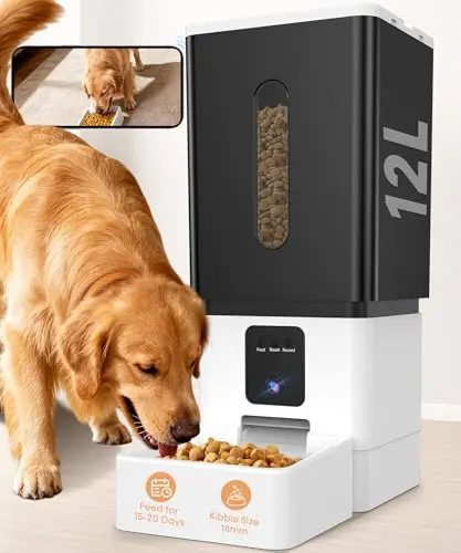Best Automatic Dog Feeder For Large Kibble - 2026 Reviews - Veggie Pet Food